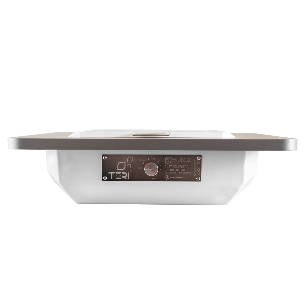 Built-in nail dust collector Teri Brilliant white (white mesh) - Image 2